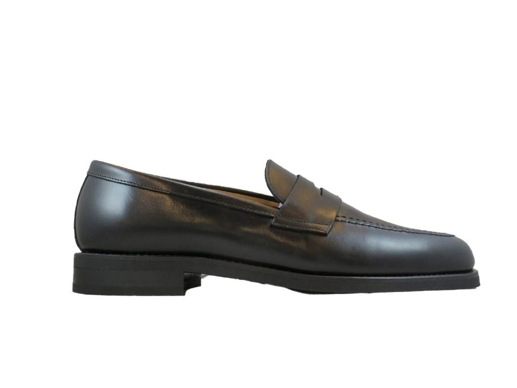 Mocassim de Travessão em Pele Preta 1